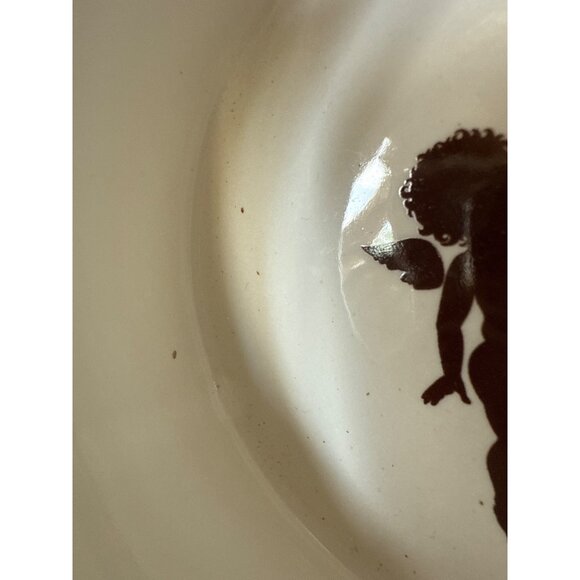 Just Heaven Butterfly Polka Dot Ceramic Storage Jar With Whimsical Gold Wings - Picture 14 of 16